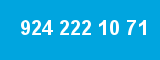 924 222 10 71
